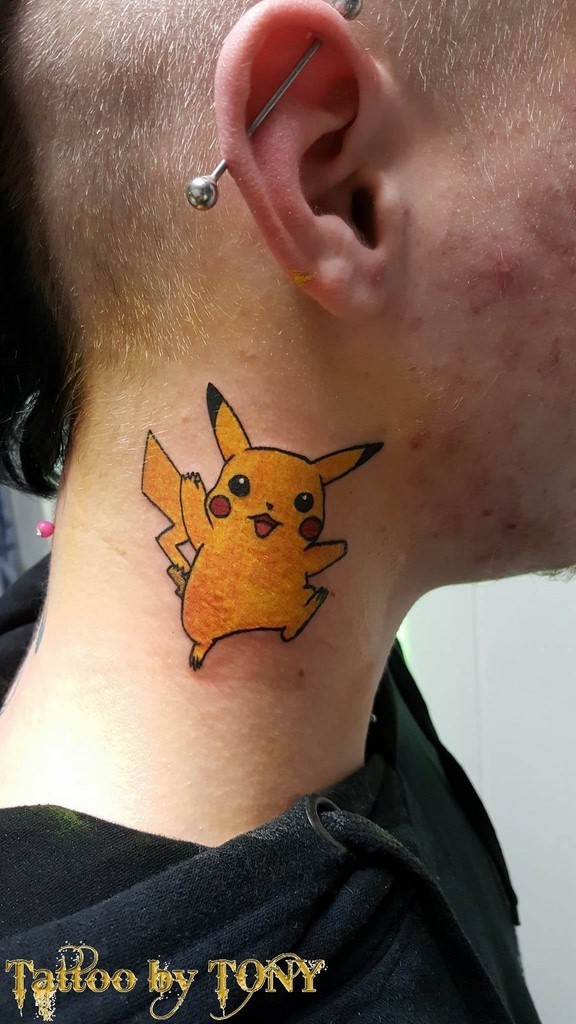 Tatouage pikachou