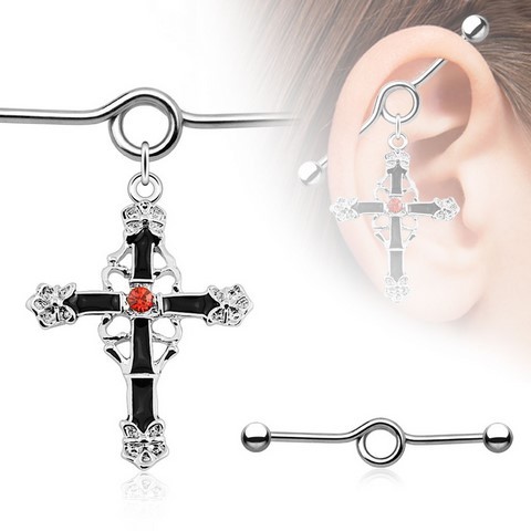 Bijou Piercing Oreille : Industriel